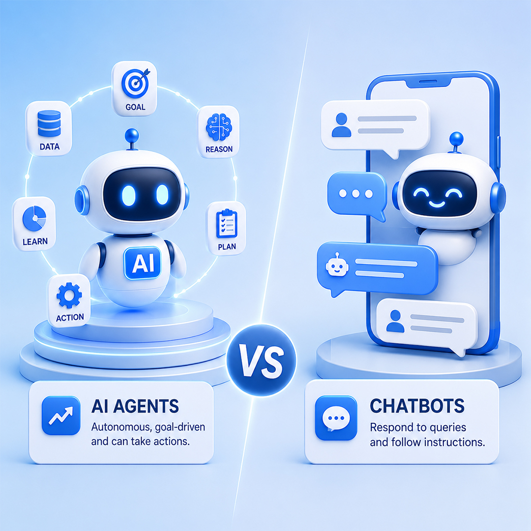 AI Agents vs Chatbots: Key Differences and When to Use Each